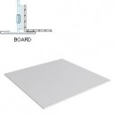Кассетный потолок Албес AР600А6 Board STRONG белый оцинкованный