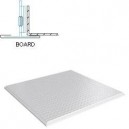 Кассетный потолок Албес AР600А6 Board STRONG белый оцинкованный перфорированный 1,5 мм