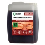 Огне- биозащитный состав профессиональный ЗЕЛЕСТ ОГНЕПРОФ О-2 красный антипирен, 12 кг (готовый)