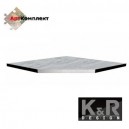 Панель фальшпола K&R Design из сульфата кальция S36St/PVC