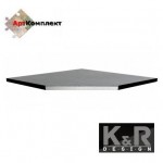 Панель фальшпола K&R Design из сульфата кальция S30St/C
