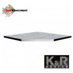 Панель фальшпола K&R Design из сульфата кальция S38ST/PVC