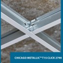 Подвесная система Rockfon Chicago Metallic T15 Click 2790