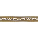 Бордюр Axioma G (500х75) с золотом