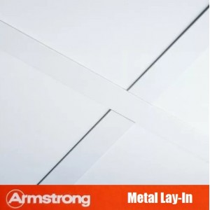 Потолочная плита Metal Board Lay-in Plain 600х600
