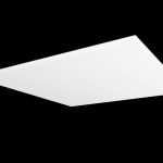 Интерьерный потолочный фрагмент  OPTIMA L CANOPY Square white (Квадрат) 1200 x 1200 x 40 мм