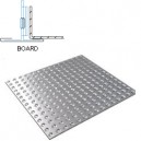 Кассетный потолок Албес AР600А6 Board металлик перфорация 1.5