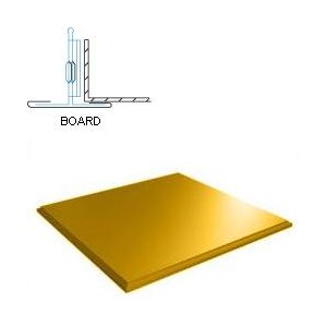 Кассетный потолок Албес AР600А6 Board супер золото 