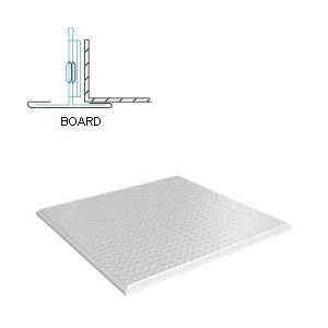 Кассетный потолок Албес AР600А6 Board белый матовый перфорация 3.0