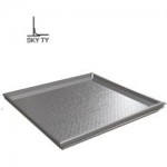 Кассетный потолок Люмсвет SKY ТY металлик серебристый с перфорацией (0,32)