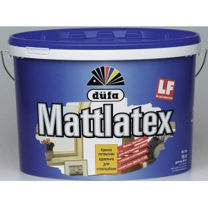 Водоэмульсионная краска Dufa Mattlatex моющаяся латексная Основа D 10 л